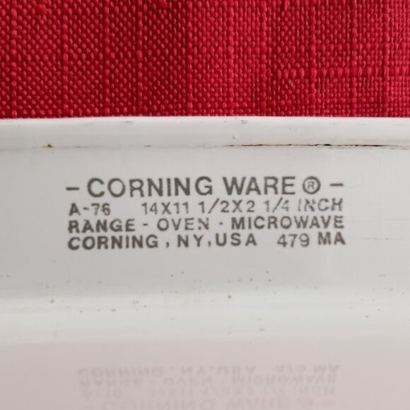Vintage Corning Ware Wildflower Open Roaster A-76 - Picture 8 of 11